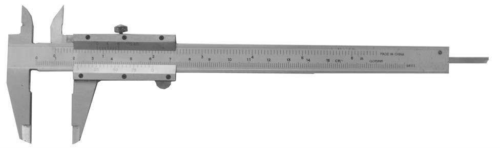dalam dapat digunakan untuk mengukur diameter bagian dalam sebuah benda. Adapun rahang pengatur garis tengah bagian luar dapat digunakan untuk mengukur diameter bagian luar sebuah benda.