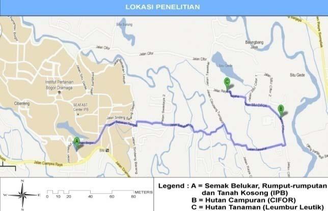 17 4 METODE PENELITIAN 4.1 Lokasi Waktu Penelitian Kegiatan penelitian ini dilakukan di Dramaga, Kecamatan Bogor Barat, Jawa Barat (Gambar 4.1).