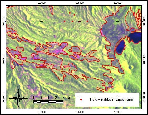 Deteksi kenampakan digunakan pada peta untuk dan perbukitan dataran pegunungan 13 Komponen