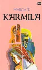 INFO BUKU YANG MENGINTIP DARI RAK BUKU DI RUMAH Banyak dari kita karyawan KG sekarang tidak kenal siapa Karmila, nama yang diterakan pada sampul sebuah novel terbitan Gramedia tahun 1973.