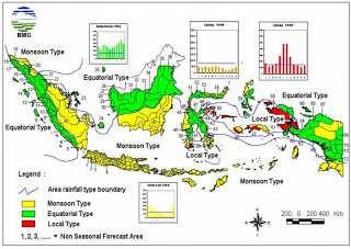 Edi Muhamad Jayadi saat itu, daerah lain sedang mengalami musim kering. Batas daerah hujan Indonesia barat dan timur terletak pada kirakira 120 Bujur Timur. Gambar 3.