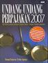 UNDANG-UNDANG REPUBLIK INDONESIA NOMOR 28 TAHUN 2007 TENTANG
