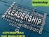 Bab 6 Kepemimpinan (Leadership)