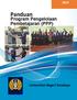 Panduan. Program Pengelolaan Pembelajaran (PPP) Universitas Negeri Surabaya