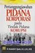 PERTANGGUNGJAWABAN PIDANA KORPORASI DALAM TINDAK PIDANA PENCUCIAN UANG (MONEY LAUNDERING) DI INDONESIA