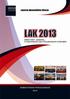 KATA PENGANTAR. Jakarta, 25 Maret 2014 Direktur Jenderal Standardisasi dan Perlindungan Konsumen, W i d o d o. LAK Direktorat Jenderal SPK 1