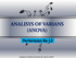 Pertemuan Ke-12. Analysis of Varians (anova)_m. Jainuri, M.Pd