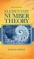 Teori Bilangan (Number Theory)
