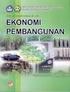 Bahan Kuliah Ekonomi Pembangunan Prof. Dr. Almasdi Syahza, SE., MP