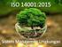 Sistem Manajemen Lingkungan Menurut ISO 14001