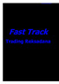Fast Track Reksadana IkhwanPridyastomo.com. Fast Track. Trading Reksadana