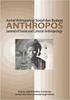 ANTHROPOS: Jurnal Antropologi Sosial dan Budaya