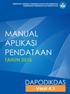 KATA PENGANTAR. Atas bantuan dan kerjasama semua pihak atas pemutakhiran data ini, kami ucapkan terima kasih.
