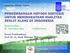 PENGEMBANGAN METODE SINTESIS UNTUK MENINGKATKAN KUALITAS ZEOLIT ALAMI DI INDONESIA
