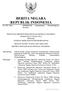 BERITA NEGARA REPUBLIK INDONESIA