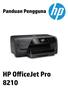 HP OfficeJet Pro 8210 series. Panduan Pengguna