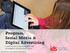 Program: Social Media & Digital Advertising Course 5 bulan untuk mendapatkan skill dan wawasan tentang industri digital