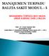 MANAJEMEN TERPADU BALITA SAKIT MODUL - 5