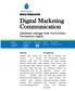 Digital Marketing Communication