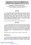 PENGGUNAAN KITOSAN UNTUK MENINGKATKAN PERMEABILITAS (FLUKS) DAN PERMSELEKTIVITAS (KOEFISIEN REJEKSI) MEMBRAN SELULOSA ASETAT