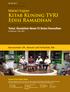 Materi Kajian Kitab Kuning TVRI Edisi Ramadhan