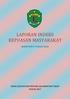 LAPORAN INDEKS KEPUASAN MASYARAKAT SEMESTER II TAHUN 2016