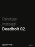 Panduan Instalasi Deadbolt 02.