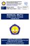 MANUAL MUTU STMIK Royal Kisaran