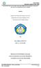 STUDI TENTANG TATACARA UPACARA PERKAWINAN DI DESA TAMANAN KECAMATAN MOJOROTO KOTA KEDIRI SKRIPSI. Diajukan Untuk Memenuhi Sebagian Syarat Guna