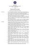 SALINAN PERATURAN REKTOR INSTITUT PERTANIAN BOGOR Nomor : 005/I3/KU/2007 Tentang REKENING DANA MASYARAKAT INSTITUT PERTANIAN BOGOR REKTOR INSTITUT
