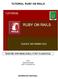 TUTORIAL RUBY ON RAILS