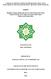 LARANGAN NIKAH SASOTIO (SUMPAH SETIA) PADA ADAT MASYARAKAT DESA RANAH DITINJAU MENURUT HUKUM ISLAM SKRIPSI