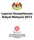 Laporan Kesejahteraan Rakyat Malaysia 2013