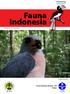 Fauna Indonesia. Pusat Penelitian Biologi - LIPI Bogor MZI ISSN Volume 11, No. 1 Juni Accipiter trinotatus. o o.