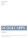 GOOGLE APPS [2014] Modul pelatihan dan sosialisasi  student dan implementasinya dalam penggunaan google apps