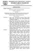 PEMERINTAH KABUPATEN ASAHAN SEKRETARIAT DAERAH Jalan Jenderal Sudirman No.5 Telepon K I S A R A N