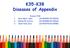 K35-K38 Diseases of Appendix