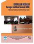 Jurusan/Program Studi Pendidikan Guru Madrasah (PGMI) Fakultas Ilmu Tarbiyah dan Keguruan (FITK) UIN Syarif Hidayatullah Jakarta Tahun 2016
